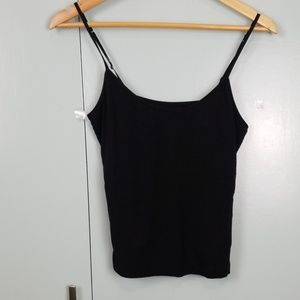 Banana Republic black tank top size M  *N2